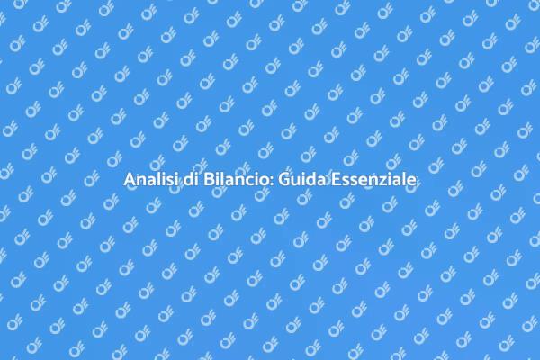 Analisi di Bilancio e Finanze Sostenibili