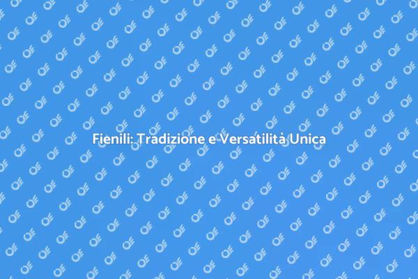 Guida alla Costruzione di un Fienile