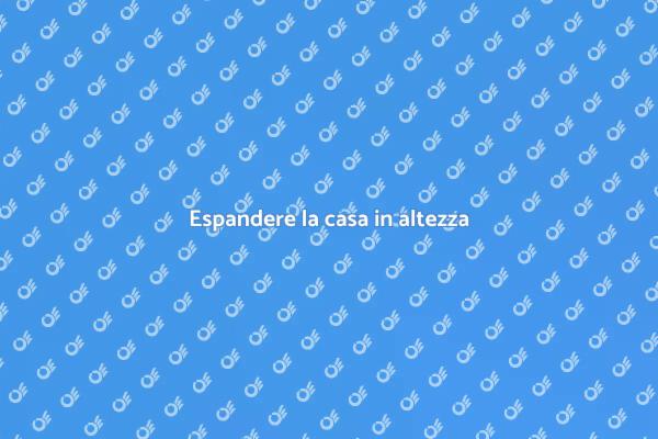 Ristrutturare per ampliare la casa