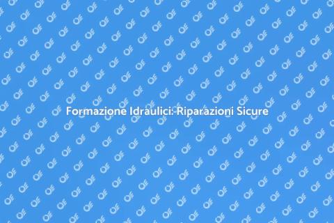 Allenare Idraulici per Riparazioni Efficaci