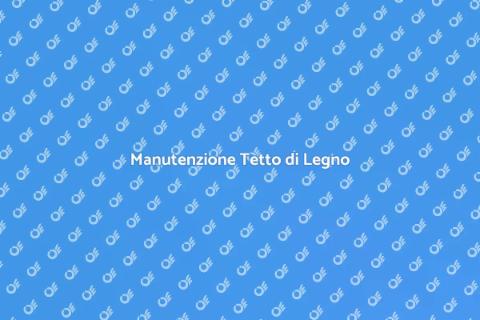 Proteggere un Tetto di Legno
