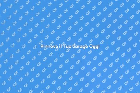 Nuovo Sistema per Porta Garage