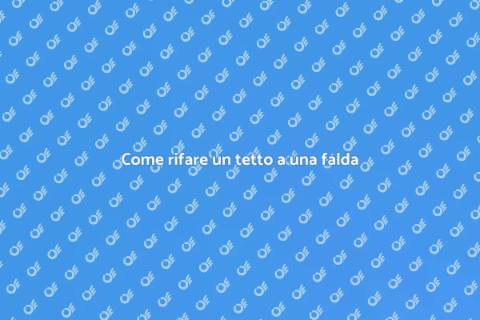 Rifare un tetto a una falda: guida utile