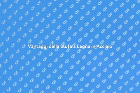 Stufa a Legna in Acciaio: Vantaggi
