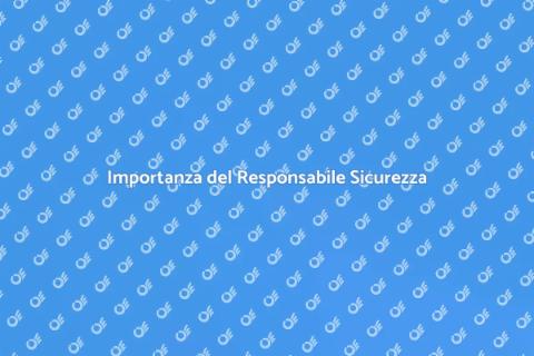 Responsabile Sicurezza sul Lavoro