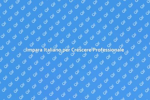 Corso di Italiano per Professionisti