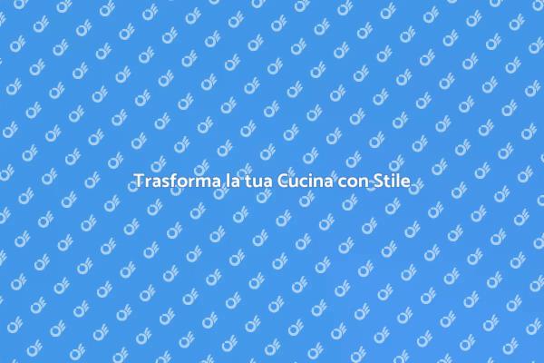 Ristrutturazione della Cucina: Inizia qui