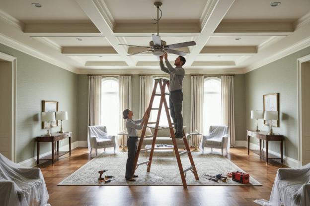 Installare un ventilatore soffitto