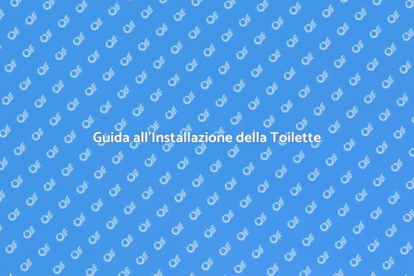 Come Installare una Toilette Facile