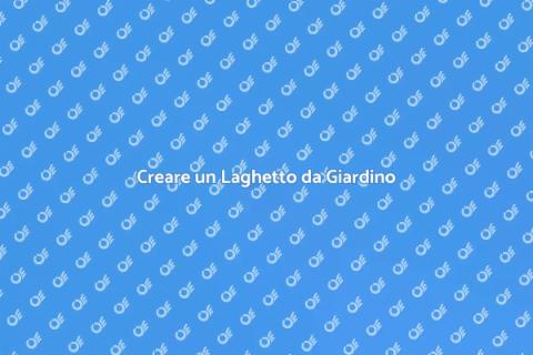 Installazione Laghetto da Giardino