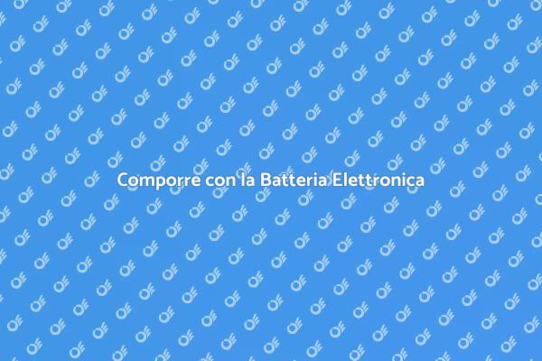 Scopri la Magia della Batteria Elettronica
