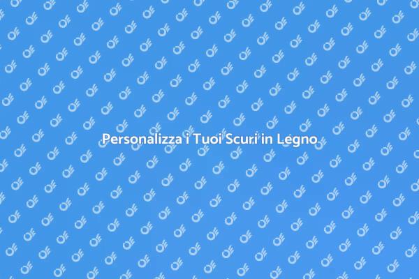 Aggiungi Stile con Scuri in Legno