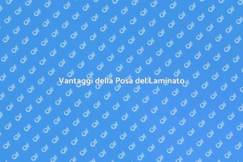 Posa del Pavimento in Laminato
