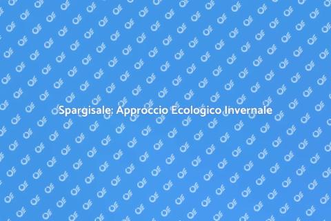 Gestione Sostenibile Spargisale