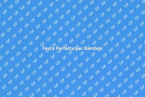 Organizzatore di Feste per Bambini