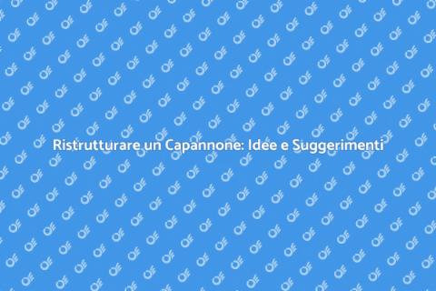 Trasformare un Capannone Creativamente