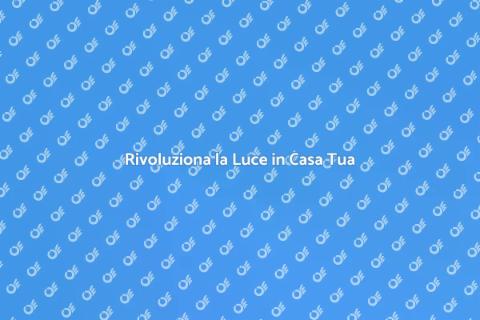 Illuminazione Intelligente per Casa