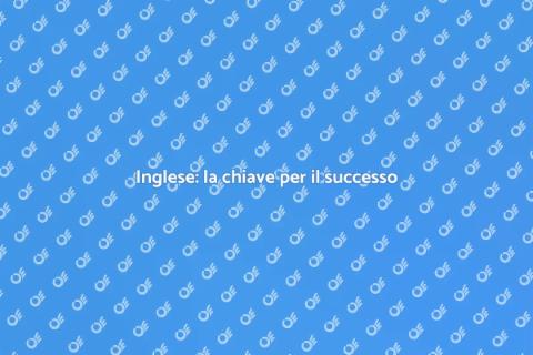 Lezioni d'inglese per nuove opportunità