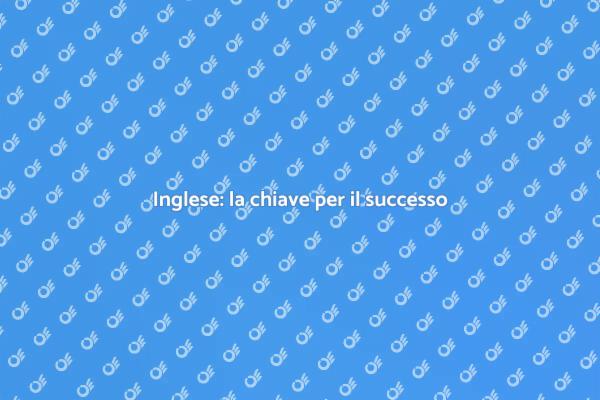 Impara l'inglese, amplia le tue opportunità