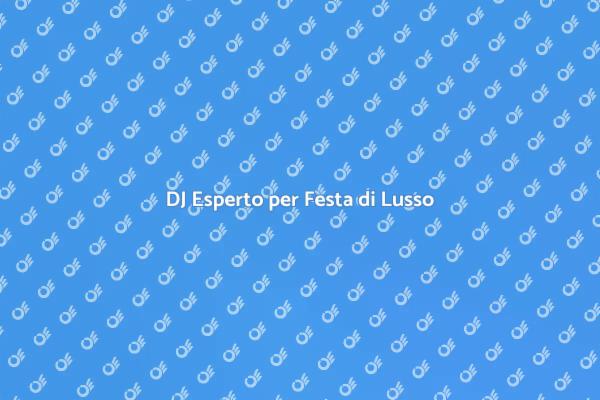 Trasforma la tua Festa con un DJ!