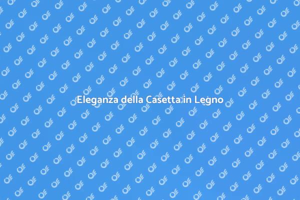 Casetta Futuristica per il Giardino