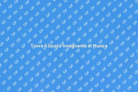 Insegnante di Musica: Inizia il Tuo Viaggio