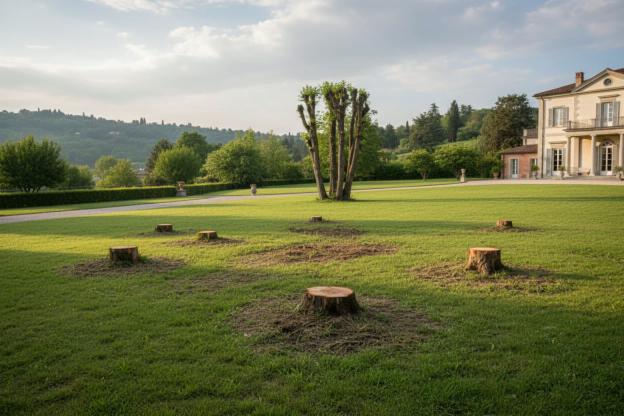 Quanto costa rimuovere tronchi di alberi?