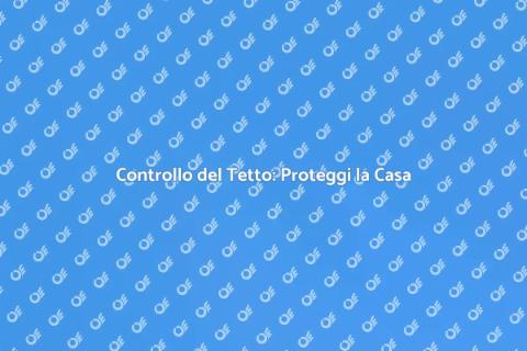 Ispezione del Tetto: Sicurezza Casa