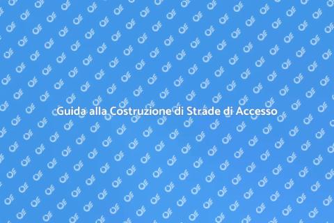 Costruire una Strada di Accesso