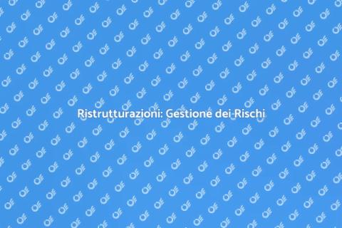 Gestione Rischi nelle Ristrutturazioni