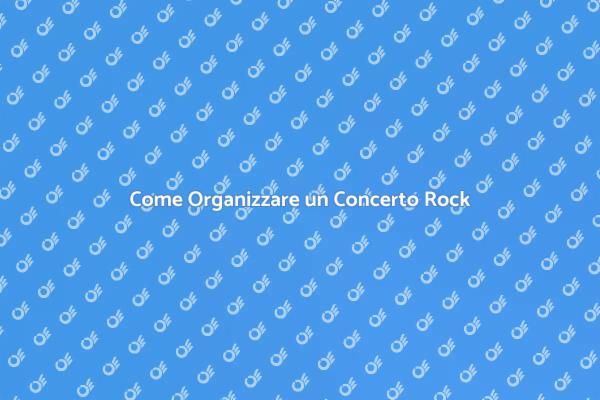 I Segreti per un Concerto Rock Perfetto