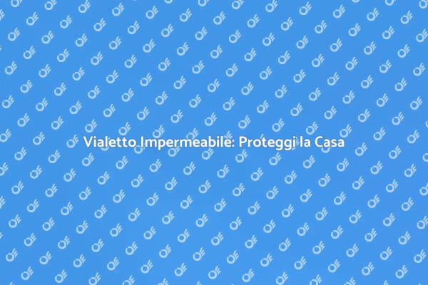 Impermeabilizzazione del Vialetto: Ecco Come
