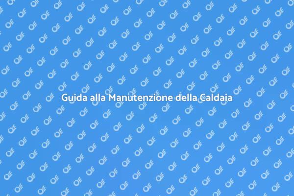 Manutenzione Efficace della Caldaia