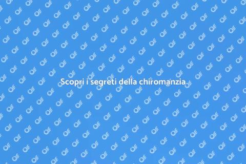 Lettura del palmo: scopri i segreti