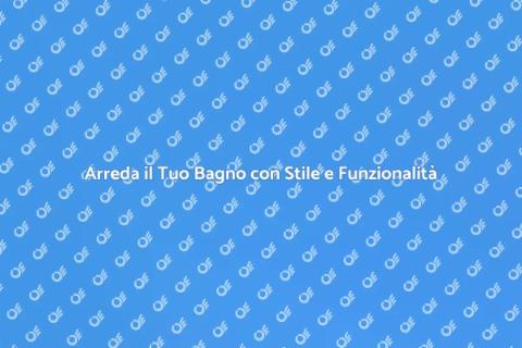 Mobile da Bagno con Piano Lavabo