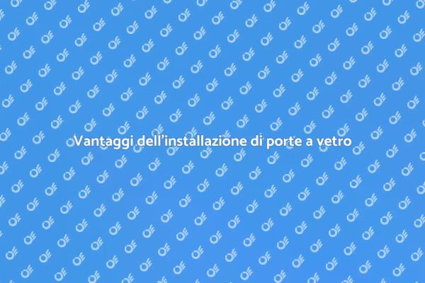 Ristrutturazione con porte a vetro
