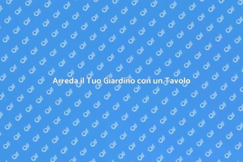 Tavolo da Picnic per Esterni