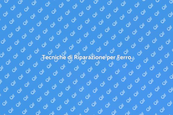 Riparare Strutture in Ferro