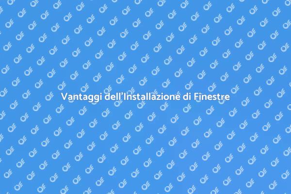 La Guida all'Installazione di Finestre