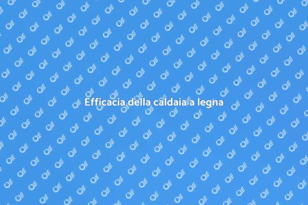 Migliora l'efficienza della caldaia