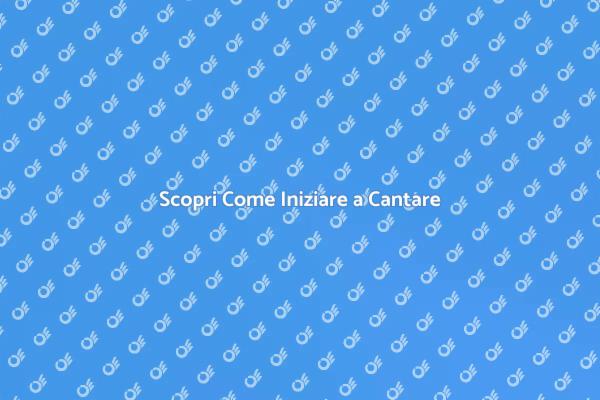 Libera la Tua Voce con Lezioni di Canto