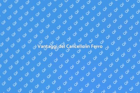 Installazione Cancello in Ferro