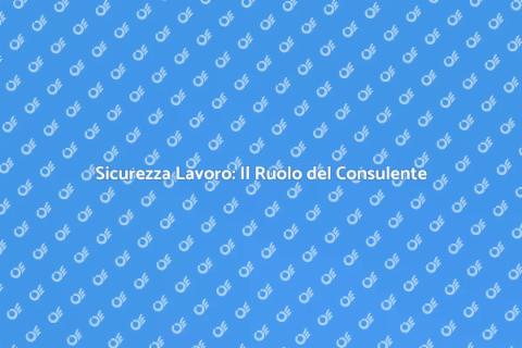 Consulente Sicurezza Lavoro Professionale