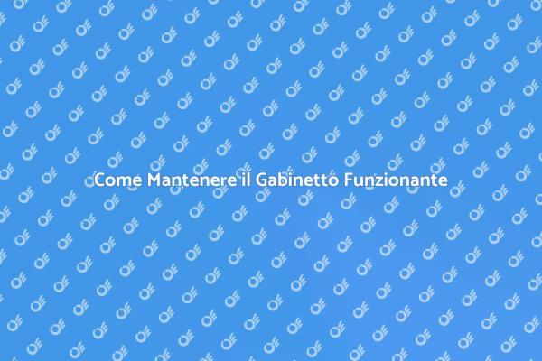 Manutenzione Efficace per il Gabinetto
