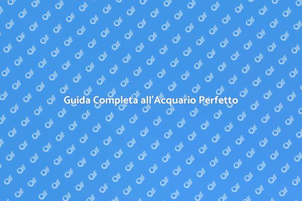 Crea il Tuo Eco-Sistema Acquatico
