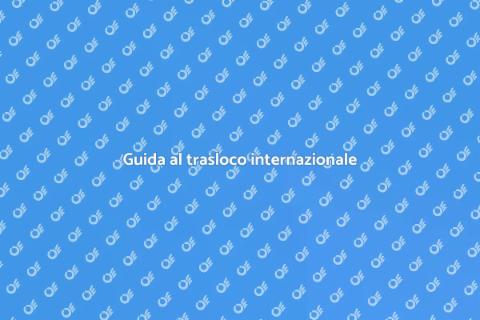 Traslocare in un'altra nazione