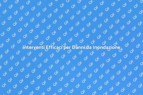 Riparazione Danni da Inondazione