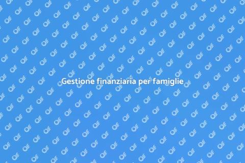 Consulenza per la gestione finanziaria