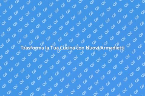 Rifare Armadietti da Cucina Facile
