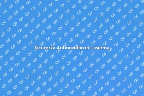 Valutazione Rischio Antincendio Pompieri